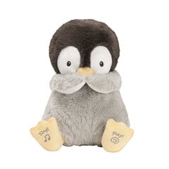 Interaktyvus pliušinis pingvinas Gund, 30 cm kaina ir informacija | Žaislai berniukams | pigu.lt