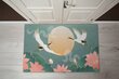 Durų kilimėlis Paukščių Gėlės 150x100 cm kaina ir informacija | Durų kilimėliai | pigu.lt