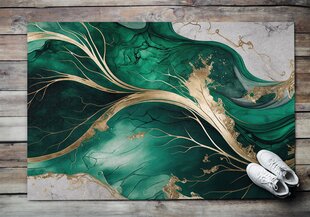 Durų kilimėlis Žaliasis Marmuras 150x100 cm цена и информация | Придверные коврики | pigu.lt