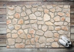 Durų kilimėlis Akmenų Siena 150x100 cm цена и информация | Придверные коврики | pigu.lt
