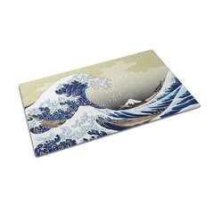 Durų kilimėlis Kanagawa Didžioji Banga 150x100 cm kaina ir informacija | Durų kilimėliai | pigu.lt