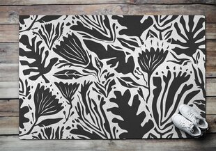 Durų kilimėlis Augalų Abstrakcija 150x100 cm kaina ir informacija | Durų kilimėliai | pigu.lt