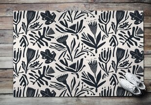 Durų kilimėlis Augalų Abstrakcija 150x100 cm kaina ir informacija | Durų kilimėliai | pigu.lt