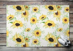 Durų kilimėlis Saulėgrąžos Gėlės 150x100 cm kaina ir informacija | Durų kilimėliai | pigu.lt