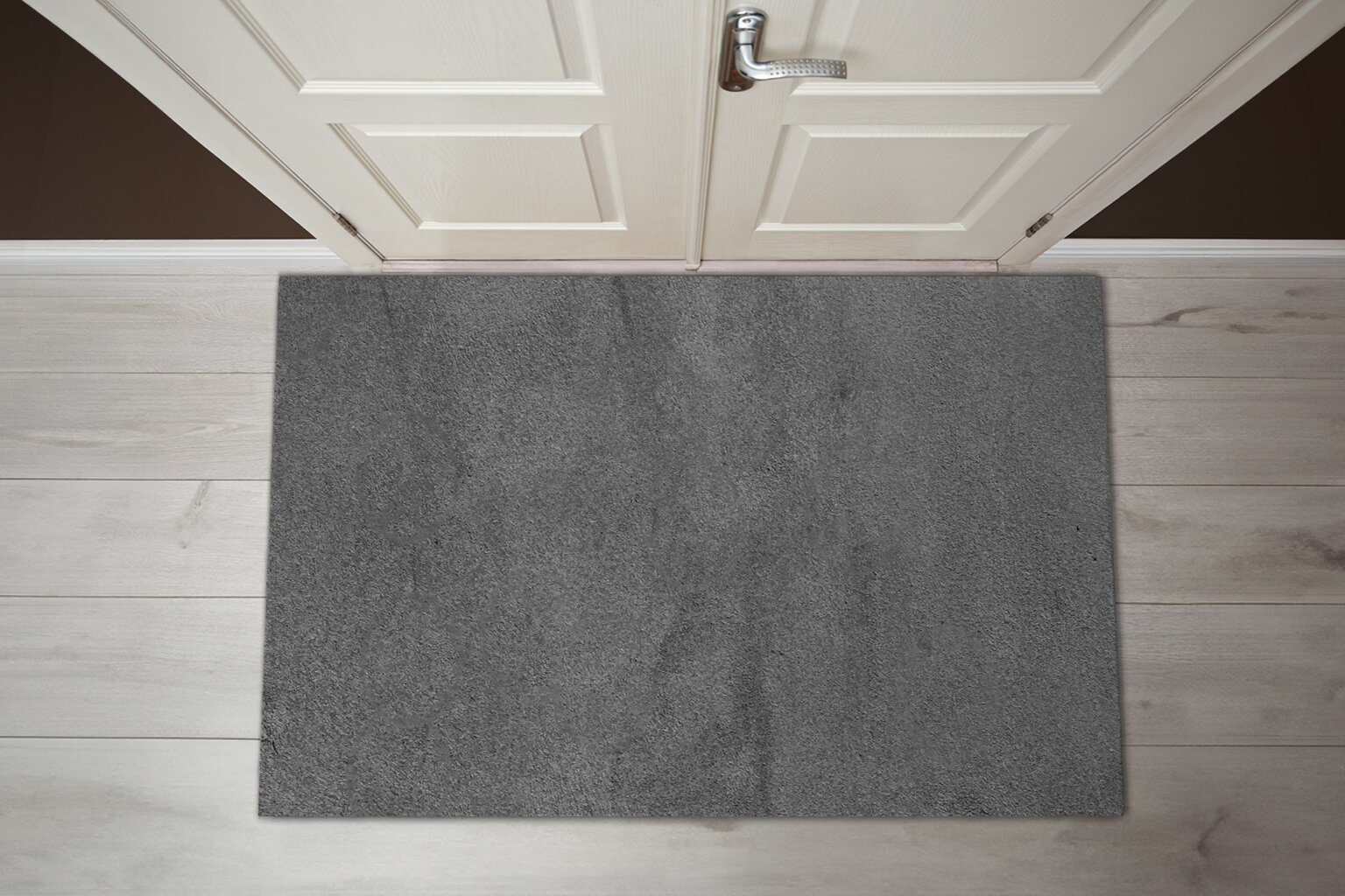 Durų kilimėlis Pilkas Betonas 150x100 cm kaina ir informacija | Durų kilimėliai | pigu.lt