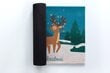 Durų kilimėlis Kalėdinis Šiaurės Elniai 150x100 cm kaina ir informacija | Durų kilimėliai | pigu.lt