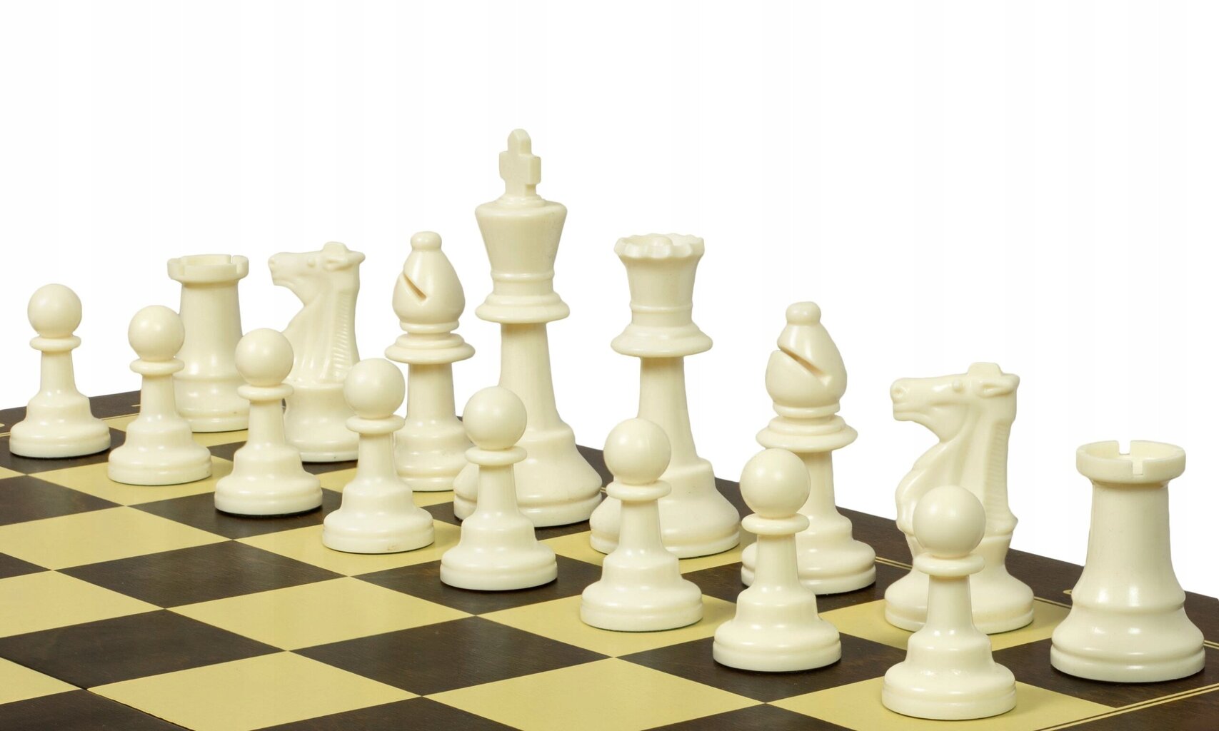 Šachmatai Sunrise Chess & Games Training Chess, pasunkinti metalu, 48 x 48 cm kaina ir informacija | Stalo žaidimai, galvosūkiai | pigu.lt