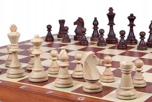 Mediniai turnyriniai šachmatai Sunrise Chess & Games, 54 x 54 cm цена и информация | Настольные игры, головоломки | pigu.lt