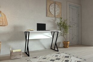 Стол Asir, 160х50,4х24,5 см, белый цена и информация | Компьютерные, письменные столы | pigu.lt