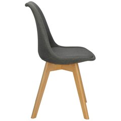 Kėdė Springos DC0022, pilka kaina ir informacija | Virtuvės ir valgomojo kėdės | pigu.lt
