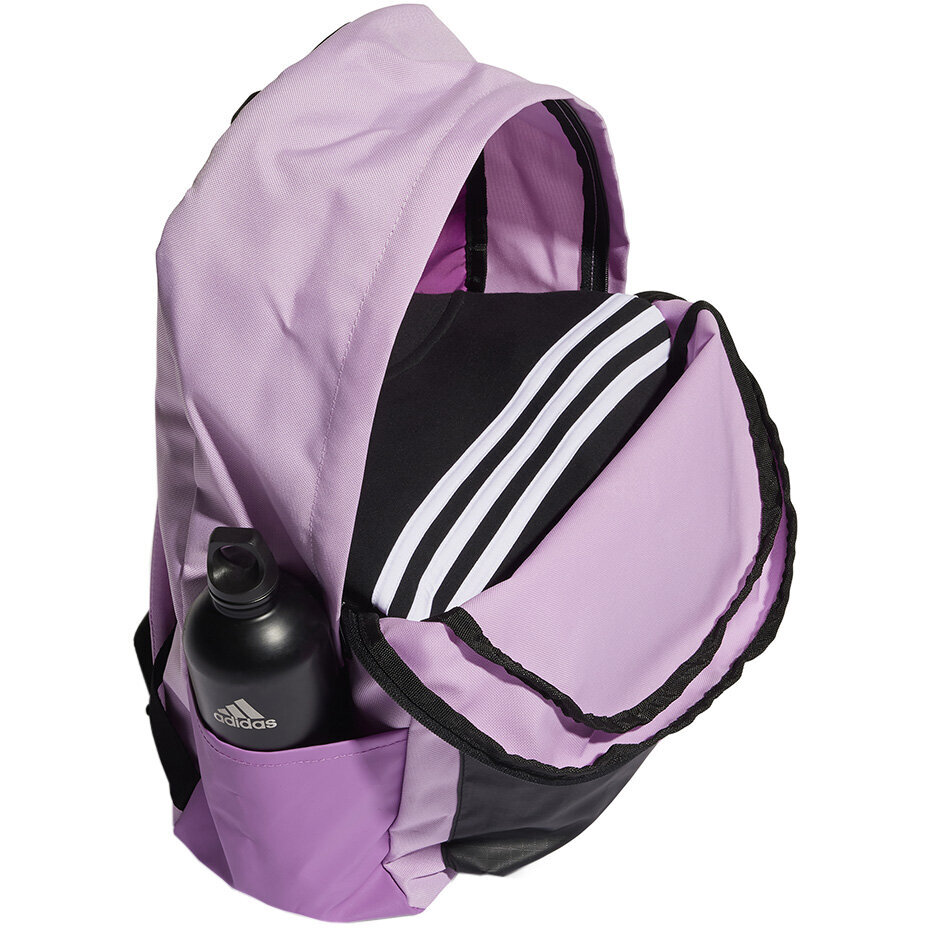 Kuprinė Adidas Classic Badge of Sport, 27.5L, violetinė цена и информация | Kuprinės ir krepšiai | pigu.lt