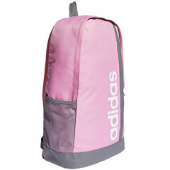 Kuprinė Adidas Linear Essentials, 22.5L, rožinė цена и информация | Рюкзаки и сумки | pigu.lt