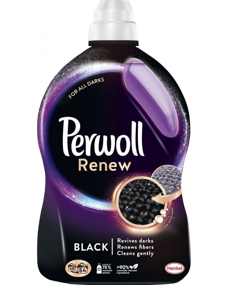 Perwoll Renew Black skalbimo gelis, 2,97 l kaina ir informacija | Skalbimo priemonės | pigu.lt