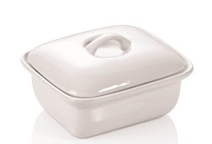 Porceliano sviestinė su dangteliu цена и информация | Посуда, тарелки, обеденные сервизы | pigu.lt