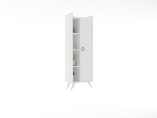 Шкафчик для ванной Asir, 50х140х31,8 см, белый цена и информация | Шкафчики для ванной | pigu.lt