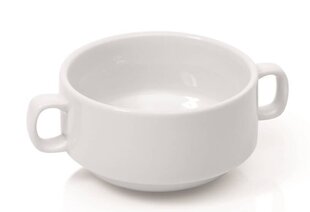 Porceliano puodelis sriubai, 0,26 L kaina ir informacija | Indai, lėkštės, pietų servizai | pigu.lt
