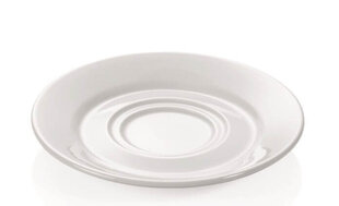 Porceliano puodelis sriubai, 0,26l + lėkštė kaina ir informacija | Indai, lėkštės, pietų servizai | pigu.lt