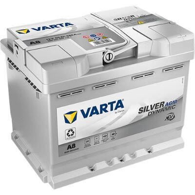 Akumuliatorius Varta Start-stop plus AGM, 60Ah 680A 12V цена и информация | Akumuliatoriai | pigu.lt