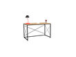 Stalas Asir, 121x72x60 cm, smėlio/juodas kaina ir informacija | Kompiuteriniai, rašomieji stalai | pigu.lt