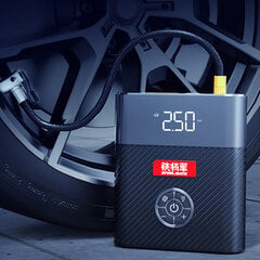 Elektrinis nešiojamasis oro siurblys Steelmat P09 8800mAh 120W kaina ir informacija | Auto reikmenys | pigu.lt