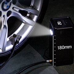 Elektrinis nešiojamasis oro siurblys Deli DL880350 LED 180W 33L/min kaina ir informacija | Auto reikmenys | pigu.lt