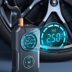 Elektrinis nešiojamasis oro siurblys Buwei ys01s 150PSI kaina ir informacija | Auto reikmenys | pigu.lt