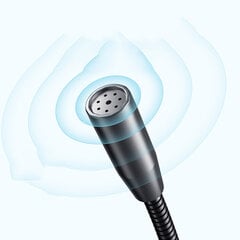 USB микрофон Aigo K6 360°RGB DSP цена и информация | Микрофоны | pigu.lt