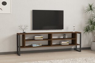 TV stovas Asir, 160x50,4x24,5 cm, rudas kaina ir informacija | TV staliukai | pigu.lt