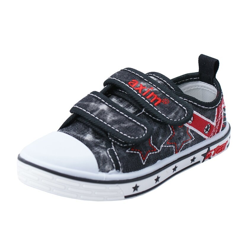 Sportiniai batai berniukams Axim, juodi kaina ir informacija | Sportiniai batai vaikams | pigu.lt