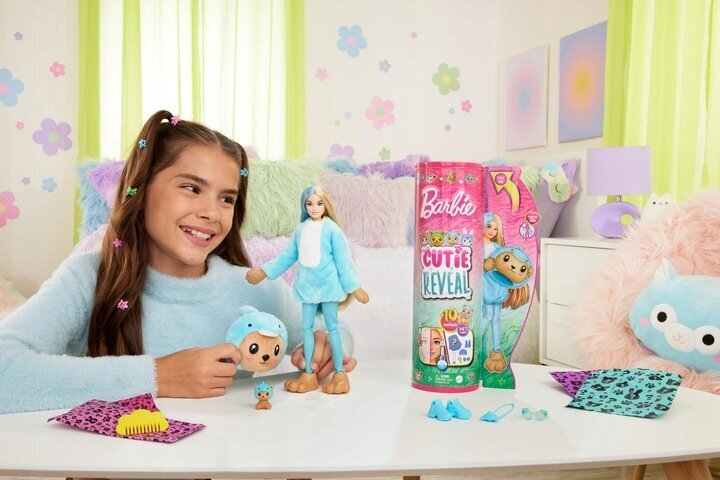 Lėlės rinkinys Barbie Cutie Reveal цена и информация | Žaislai mergaitėms | pigu.lt