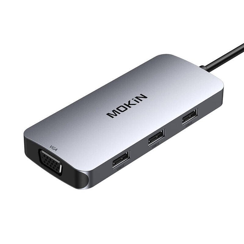 Mokin 7in1 MOUC0507 kaina ir informacija | Adapteriai, USB šakotuvai | pigu.lt