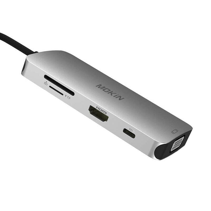 Mokin 8in1 MOUC0503 цена и информация | Adapteriai, USB šakotuvai | pigu.lt