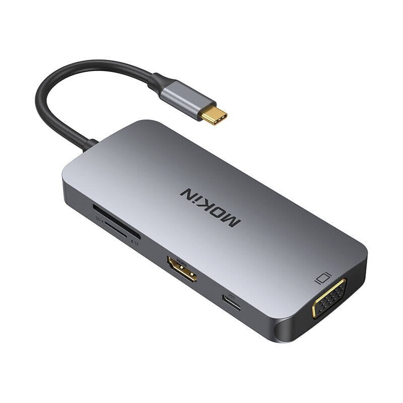 Mokin 8in1 MOUC0503 цена и информация | Adapteriai, USB šakotuvai | pigu.lt