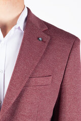 Пиджак мужской Frappoli, розовый цена и информация | Мужские пиджаки | pigu.lt