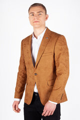Пиджак мужской Frappoli, коричневый цена и информация | Мужские пиджаки | pigu.lt