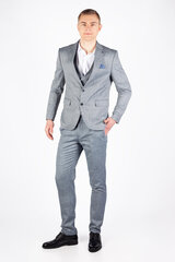 Kostiumas vyrams Frappoli, pilkas kaina ir informacija | Vyriški kostiumai | pigu.lt