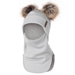 Детская шапка-шлем Kiki Lenne, светло-серый цена и информация | Шапки, перчатки, шарфы для мальчиков | pigu.lt