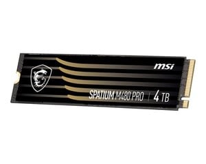 MSI Spatium M480 Pro (S78-440R050-P83) kaina ir informacija | Vidiniai kietieji diskai (HDD, SSD, Hybrid) | pigu.lt