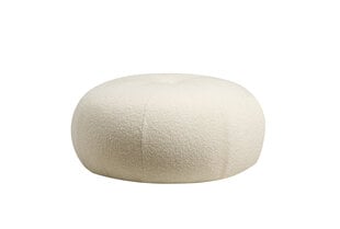 Pouffe Tina - Bouclet White цена и информация | Кресла-мешки и пуфы | pigu.lt