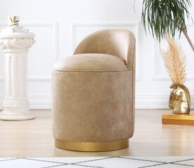 Pouffe Luton - Beige цена и информация | Кресла-мешки и пуфы | pigu.lt