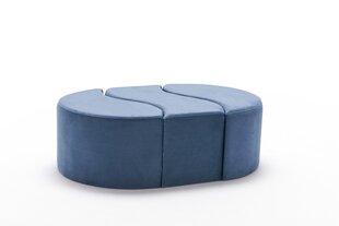 Pouffe Alya Puf - Blue цена и информация | Кресла-мешки и пуфы | pigu.lt