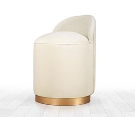 Pouffe Dover - Cream цена и информация | Кресла-мешки и пуфы | pigu.lt