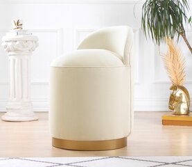 Pouffe Dover - Cream цена и информация | Кресла-мешки и пуфы | pigu.lt