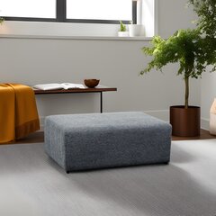 Pouffe Linden - Grey kaina ir informacija | Sėdmaišiai ir pufai | pigu.lt