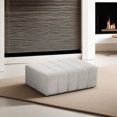 Pouffe Beyza - Light Grey kaina ir informacija | Sėdmaišiai ir pufai | pigu.lt