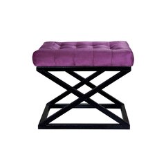 Pouffe Capraz - Black, Purple kaina ir informacija | Sėdmaišiai ir pufai | pigu.lt