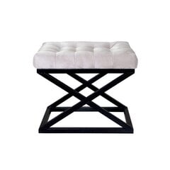 Pouffe Capraz - Black, White v3 kaina ir informacija | Sėdmaišiai ir pufai | pigu.lt