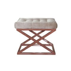 Pouffe Capraz - Copper, Cream kaina ir informacija | Sėdmaišiai ir pufai | pigu.lt