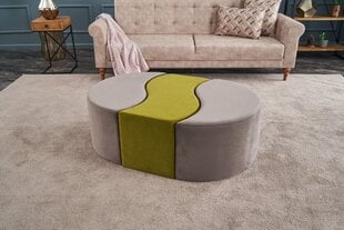 Pouffe Alya Puf - Mink, Green цена и информация | Кресла-мешки и пуфы | pigu.lt