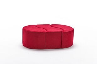 Pouffe Alya Puf - Red цена и информация | Кресла-мешки и пуфы | pigu.lt